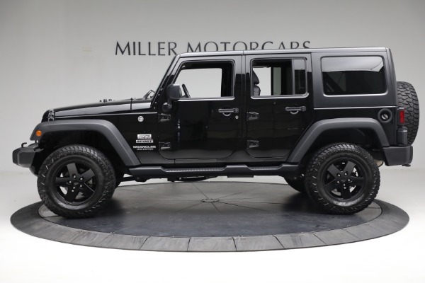 Used 2017 Jeep Wrangler Unlimited Sport S for sale Sold at Alfa Romeo of Westport in Westport CT 06880 3