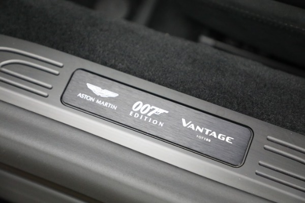Used 2021 Aston Martin Vantage 007 Bond Edition for sale Sold at Alfa Romeo of Westport in Westport CT 06880 27