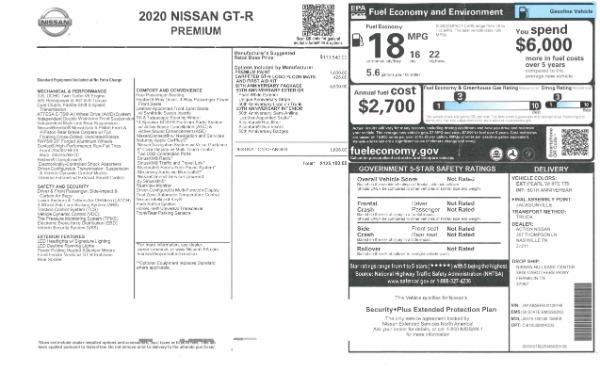 Used 2020 Nissan GT-R Premium for sale Sold at Alfa Romeo of Westport in Westport CT 06880 23