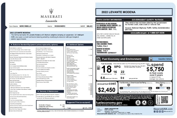 Used 2022 Maserati Levante Modena for sale Sold at Alfa Romeo of Westport in Westport CT 06880 28