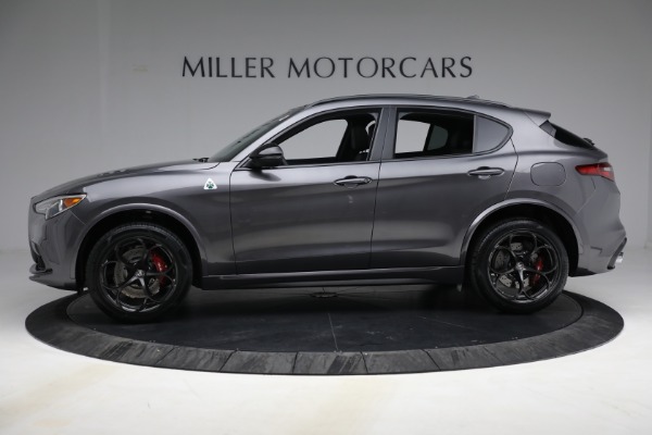 New 2022 Alfa Romeo Stelvio Quadrifoglio for sale $89,905 at Alfa Romeo of Westport in Westport CT 06880 3