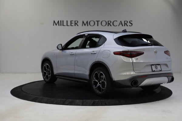 New 2022 Alfa Romeo Stelvio Ti for sale $56,255 at Alfa Romeo of Westport in Westport CT 06880 5