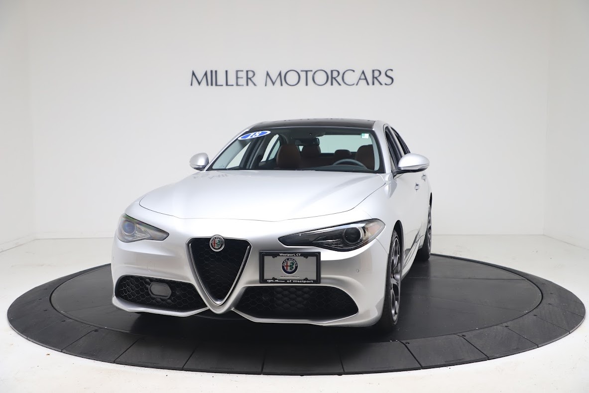 Used 2018 Alfa Romeo Giulia Ti Sport for sale Sold at Alfa Romeo of Westport in Westport CT 06880 1