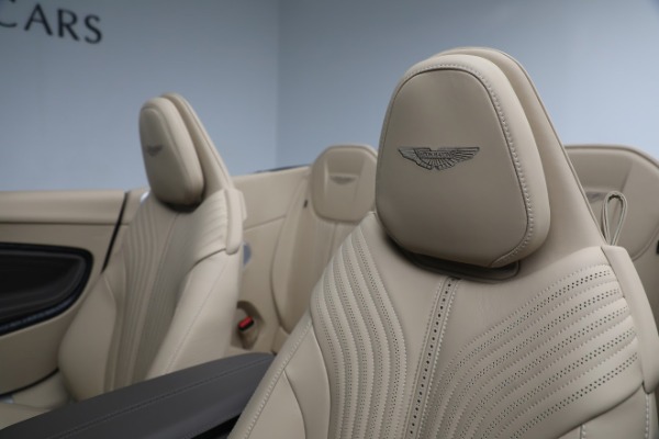 New 2022 Aston Martin DB11 Volante for sale $284,796 at Alfa Romeo of Westport in Westport CT 06880 24