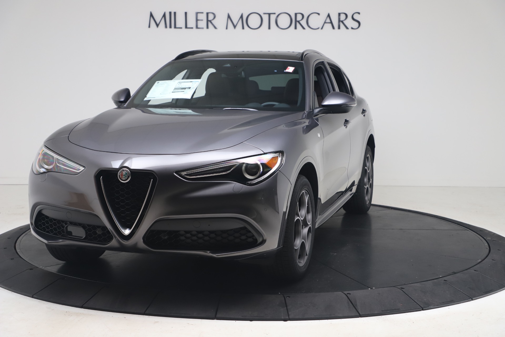 New 2022 Alfa Romeo Stelvio Ti for sale $54,455 at Alfa Romeo of Westport in Westport CT 06880 1
