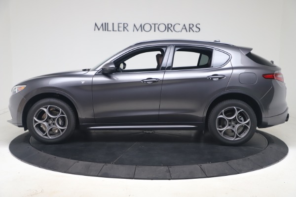 New 2022 Alfa Romeo Stelvio Ti for sale $55,330 at Alfa Romeo of Westport in Westport CT 06880 3