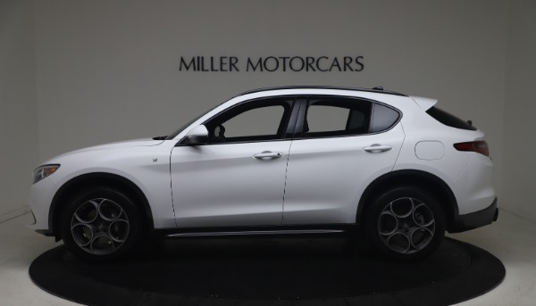 New 2022 Alfa Romeo Stelvio Ti for sale $52,095 at Alfa Romeo of Westport in Westport CT 06880 3