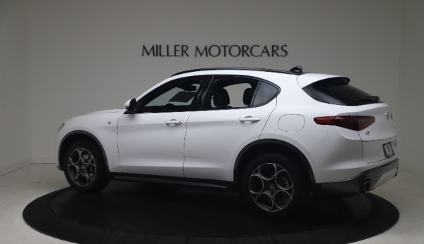 New 2022 Alfa Romeo Stelvio Ti for sale $52,095 at Alfa Romeo of Westport in Westport CT 06880 4