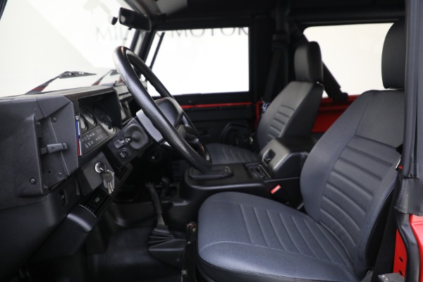 Used 1997 Land Rover Defender 90 for sale Sold at Alfa Romeo of Westport in Westport CT 06880 14