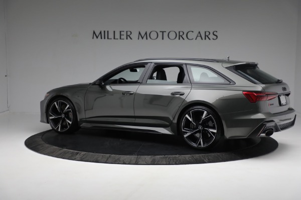 Used 2021 Audi RS 6 Avant 4.0T quattro Avant for sale Sold at Alfa Romeo of Westport in Westport CT 06880 4