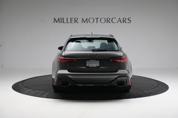 Used 2021 Audi RS 6 Avant 4.0T quattro Avant for sale Sold at Alfa Romeo of Westport in Westport CT 06880 6