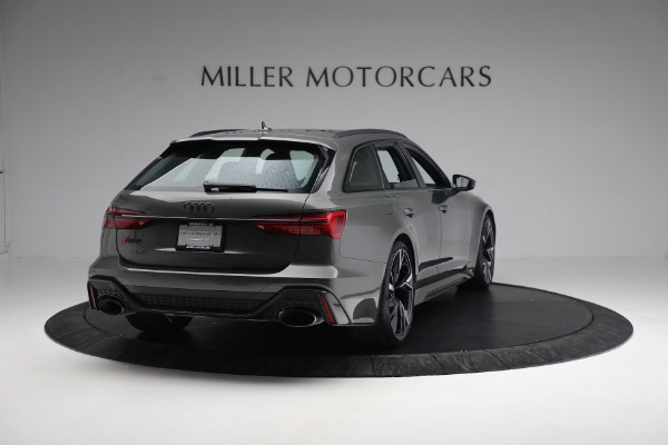 Used 2021 Audi RS 6 Avant 4.0T quattro Avant for sale Sold at Alfa Romeo of Westport in Westport CT 06880 7