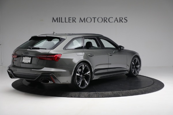 Used 2021 Audi RS 6 Avant 4.0T quattro Avant for sale Sold at Alfa Romeo of Westport in Westport CT 06880 8