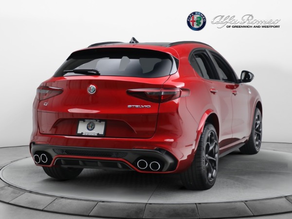 New 2023 Alfa Romeo Stelvio Quadrifoglio for sale $91,385 at Alfa Romeo of Westport in Westport CT 06880 7