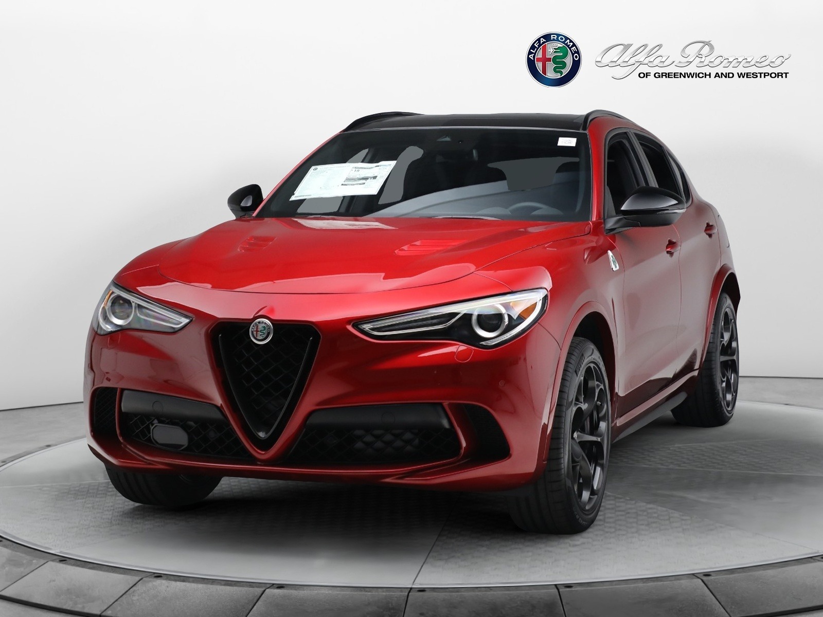 New 2023 Alfa Romeo Stelvio Quadrifoglio for sale $91,385 at Alfa Romeo of Westport in Westport CT 06880 1