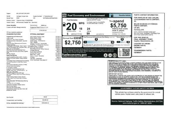 New 2023 Aston Martin Vantage for sale $189,686 at Alfa Romeo of Westport in Westport CT 06880 23