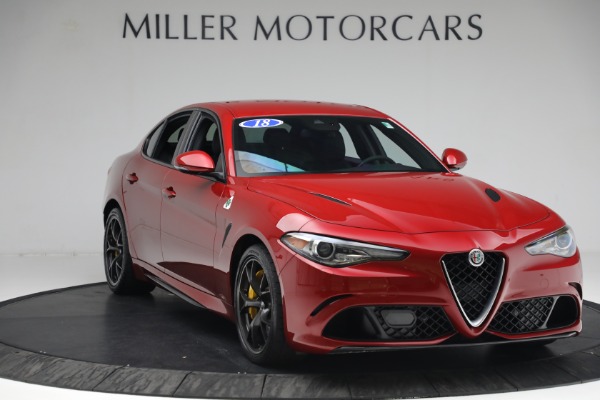 Used 2018 Alfa Romeo Giulia Quadrifoglio for sale $63,900 at Alfa Romeo of Westport in Westport CT 06880 11