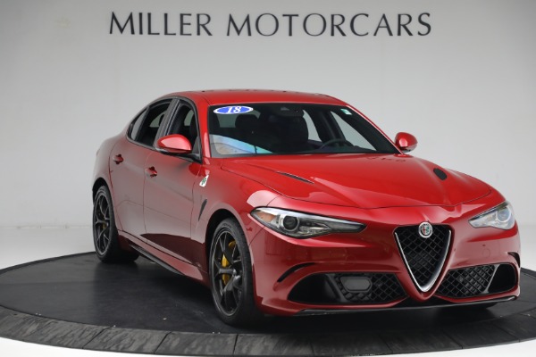 Used 2018 Alfa Romeo Giulia Quadrifoglio for sale Sold at Alfa Romeo of Westport in Westport CT 06880 11