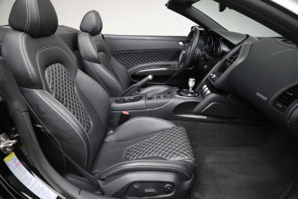Used 2015 Audi R8 4.2 quattro Spyder for sale $109,900 at Alfa Romeo of Westport in Westport CT 06880 23