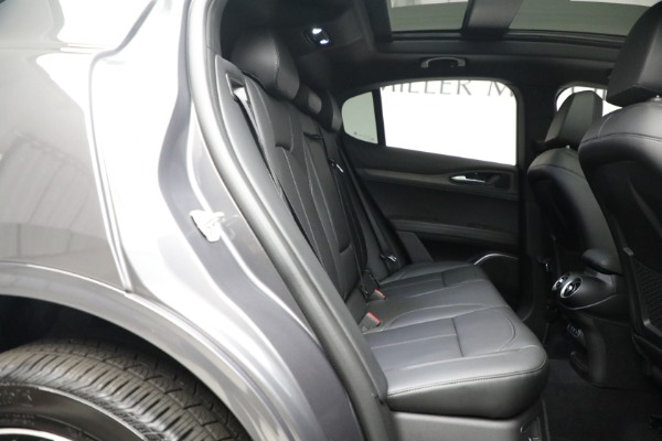 New 2023 Alfa Romeo Stelvio Ti for sale $55,655 at Alfa Romeo of Westport in Westport CT 06880 19