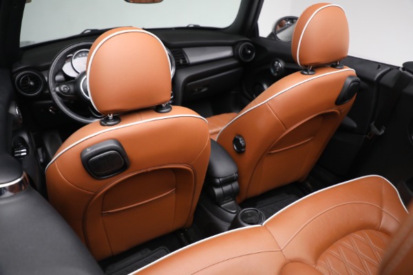 Used 2018 MINI Convertible Cooper for sale Sold at Alfa Romeo of Westport in Westport CT 06880 22