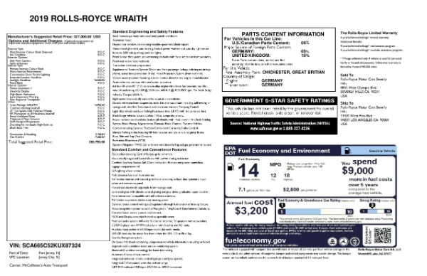 Used 2019 Rolls-Royce Wraith for sale $285,895 at Alfa Romeo of Westport in Westport CT 06880 28