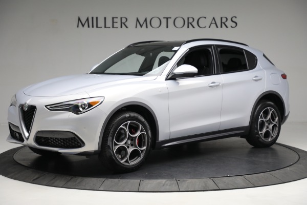 New 2022 Alfa Romeo Stelvio Ti for sale $53,855 at Alfa Romeo of Westport in Westport CT 06880 2