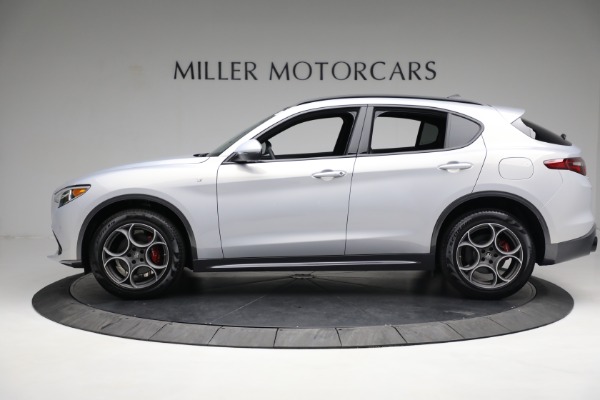 New 2022 Alfa Romeo Stelvio Ti for sale $53,855 at Alfa Romeo of Westport in Westport CT 06880 3