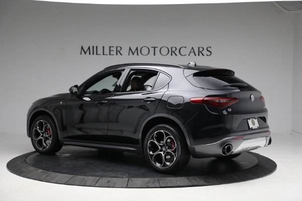 New 2023 Alfa Romeo Stelvio Ti for sale $59,255 at Alfa Romeo of Westport in Westport CT 06880 4