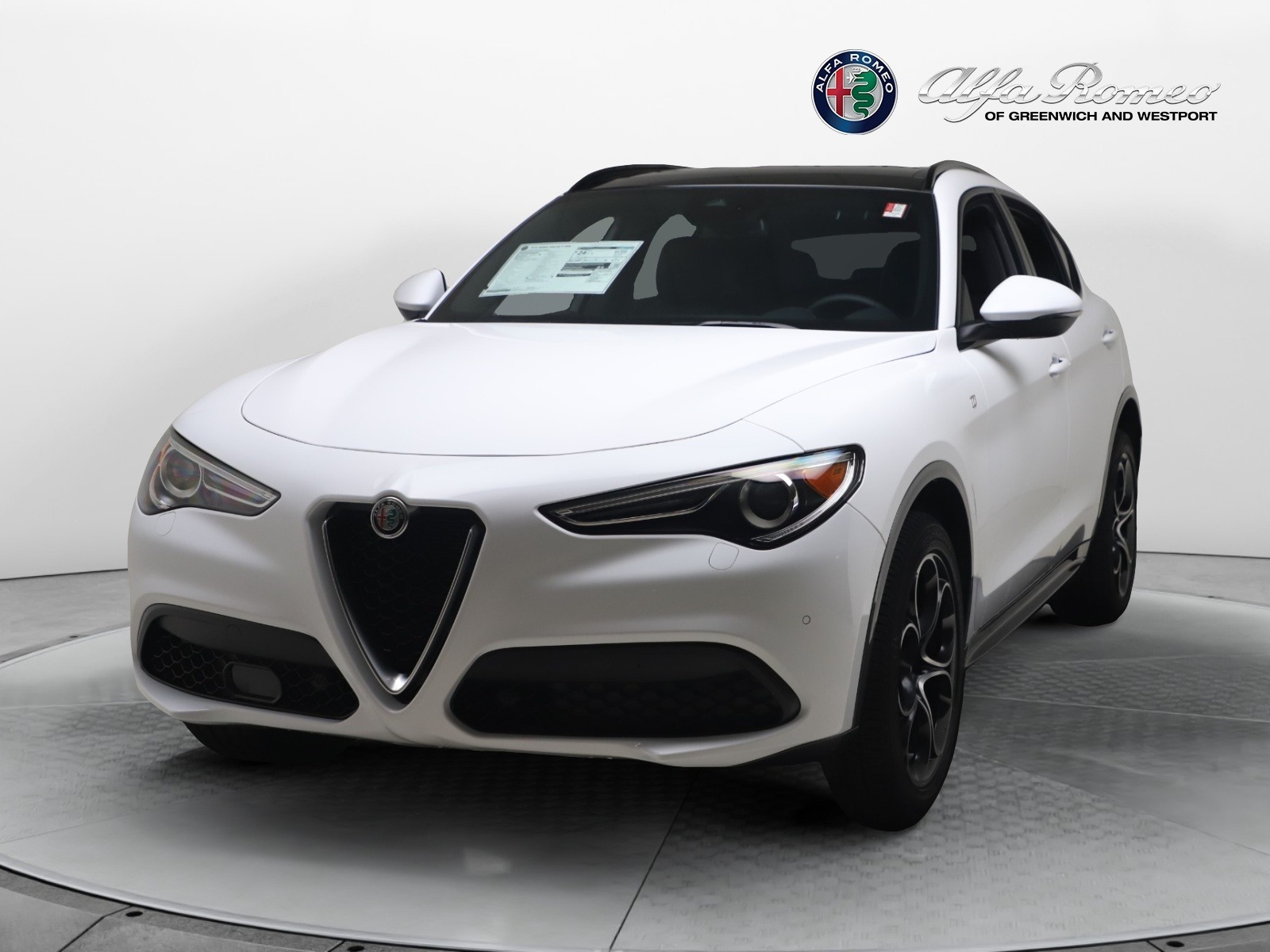 New 2023 Alfa Romeo Stelvio Ti for sale $56,970 at Alfa Romeo of Westport in Westport CT 06880 1