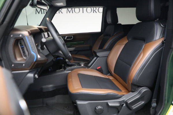 Used 2022 Ford Bronco Outer Banks Advanced for sale Sold at Alfa Romeo of Westport in Westport CT 06880 14