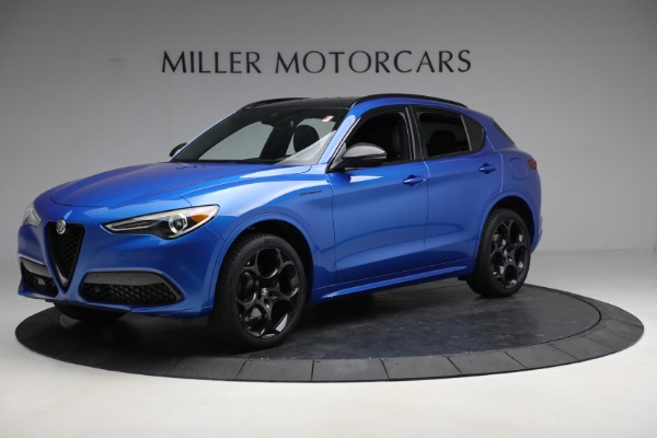 New 2023 Alfa Romeo Stelvio Estrema for sale $63,625 at Alfa Romeo of Westport in Westport CT 06880 2