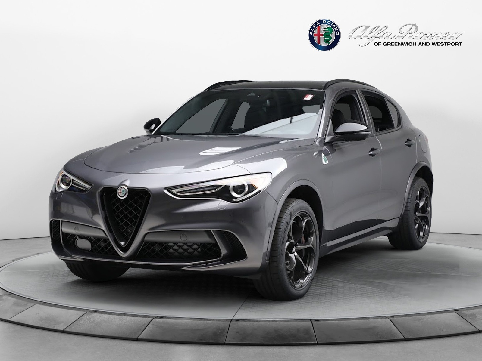 New 2023 Alfa Romeo Stelvio Quadrifoglio for sale $90,920 at Alfa Romeo of Westport in Westport CT 06880 1