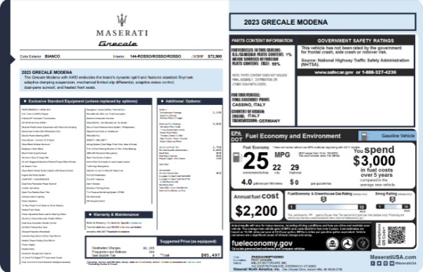 New 2023 Maserati Grecale Modena for sale Call for price at Alfa Romeo of Westport in Westport CT 06880 23