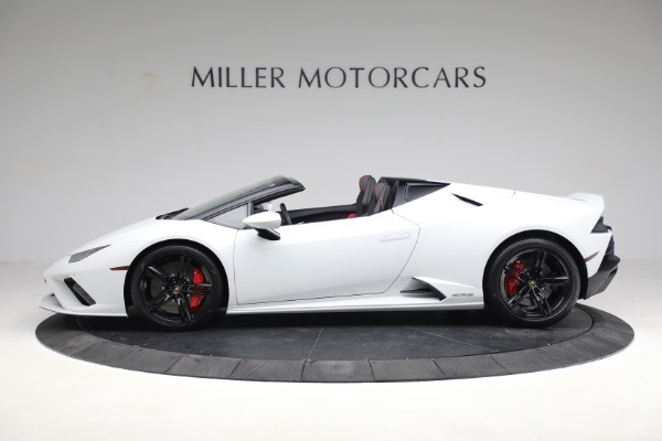 Used 2021 Lamborghini Huracan LP 610-2 EVO Spyder for sale $289,900 at Alfa Romeo of Westport in Westport CT 06880 3