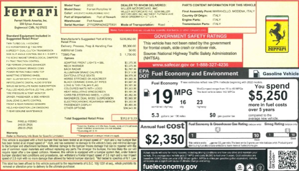 Used 2022 Ferrari Portofino M for sale Sold at Alfa Romeo of Westport in Westport CT 06880 2