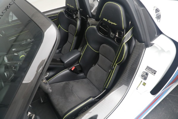 Used 2015 Porsche 918 Spyder for sale Call for price at Alfa Romeo of Westport in Westport CT 06880 22