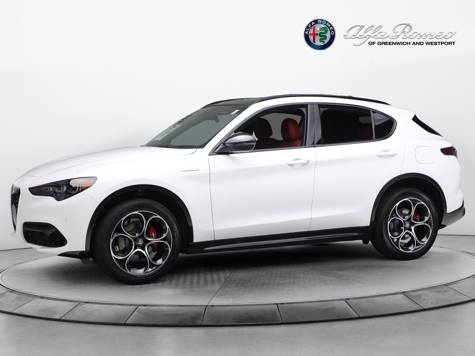 New 2024 Alfa Romeo Stelvio Veloce for sale $57,395 at Alfa Romeo of Westport in Westport CT 06880 1