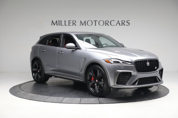 Used 2021 Jaguar F-PACE SVR for sale $71,900 at Alfa Romeo of Westport in Westport CT 06880 11
