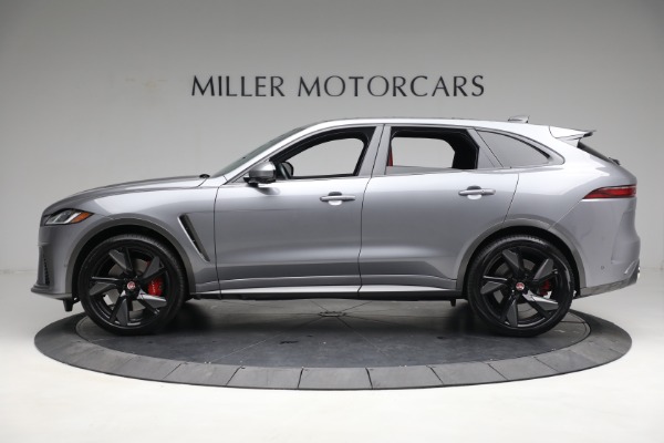 Used 2021 Jaguar F-PACE SVR for sale $71,900 at Alfa Romeo of Westport in Westport CT 06880 3