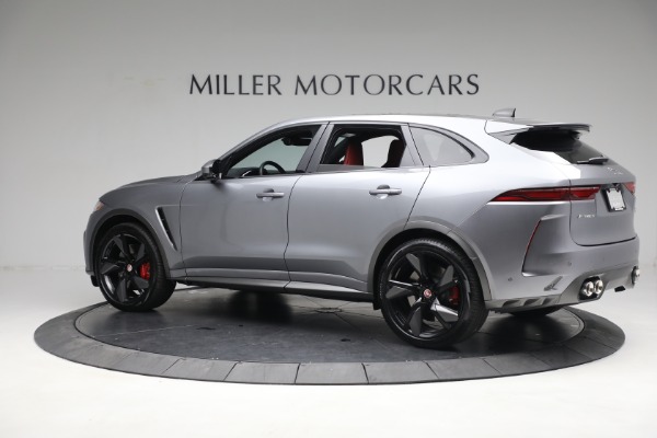 Used 2021 Jaguar F-PACE SVR for sale $71,900 at Alfa Romeo of Westport in Westport CT 06880 4