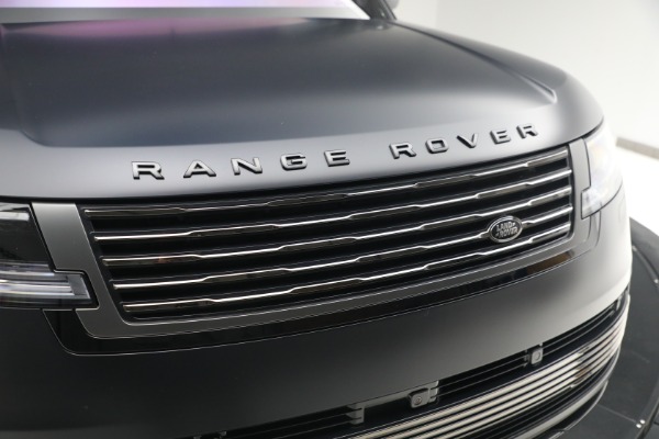Used 2023 Land Rover Range Rover P530 SV for sale $233,900 at Alfa Romeo of Westport in Westport CT 06880 21