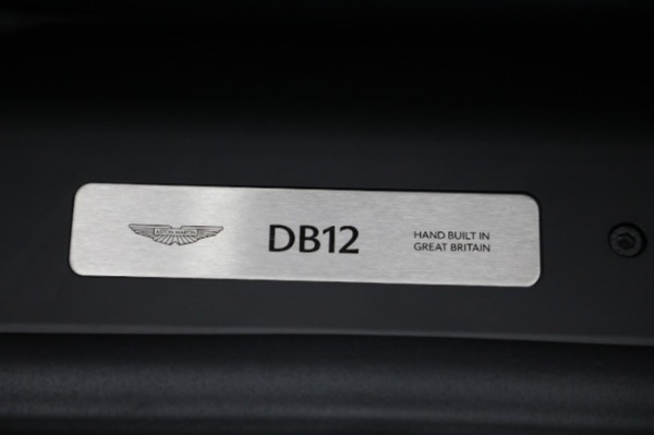 New 2024 Aston Martin DB12 V8 for sale $294,200 at Alfa Romeo of Westport in Westport CT 06880 20