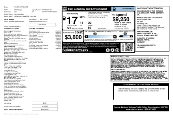 Used 2024 Aston Martin DB12 V8 for sale Sold at Alfa Romeo of Westport in Westport CT 06880 28
