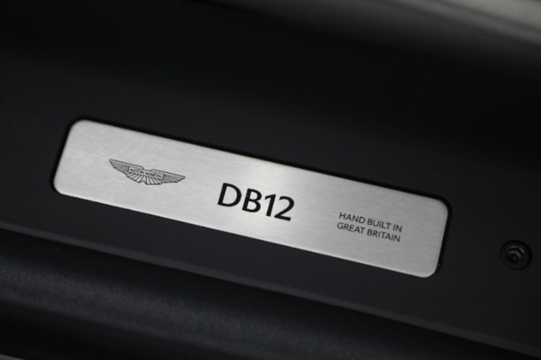 New 2024 Aston Martin DB12 V8 for sale Sold at Alfa Romeo of Westport in Westport CT 06880 19