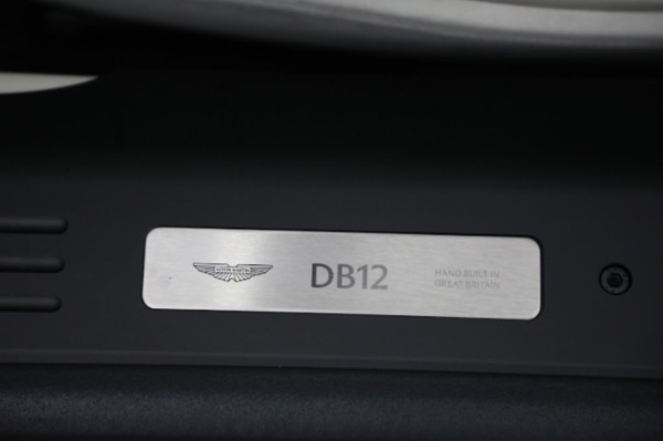 New 2024 Aston Martin DB12 Volante for sale $333,100 at Alfa Romeo of Westport in Westport CT 06880 25