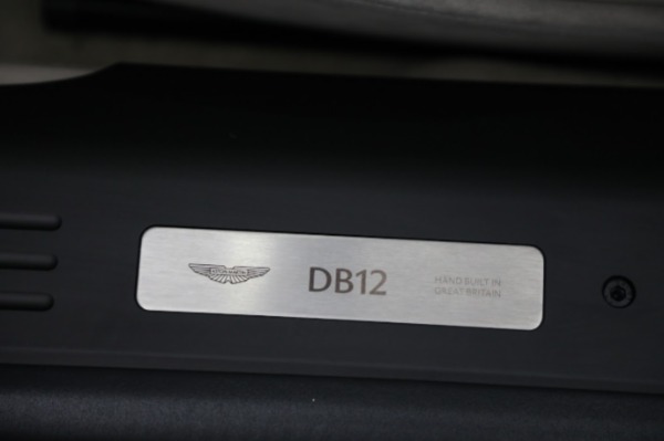 New 2024 Aston Martin DB12 Volante for sale $349,100 at Alfa Romeo of Westport in Westport CT 06880 27