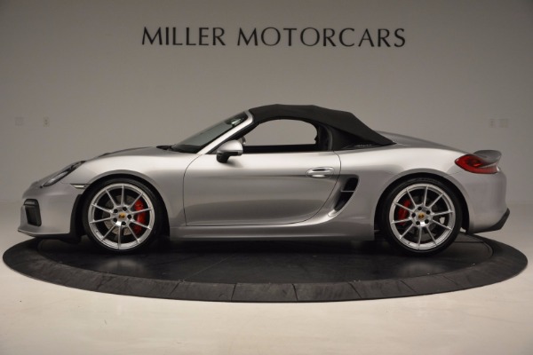 Used 2016 Porsche Boxster Spyder for sale Sold at Alfa Romeo of Westport in Westport CT 06880 14