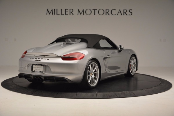 Used 2016 Porsche Boxster Spyder for sale Sold at Alfa Romeo of Westport in Westport CT 06880 17