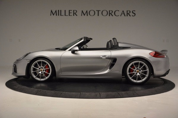 Used 2016 Porsche Boxster Spyder for sale Sold at Alfa Romeo of Westport in Westport CT 06880 3